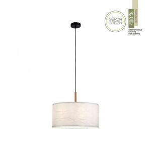 LEUCHTEN DIREKT is JUST LIGHT závěsné svítidlo černé s imitací dřeva 1 ramenné nadčasový design LD 14181-16 obraz