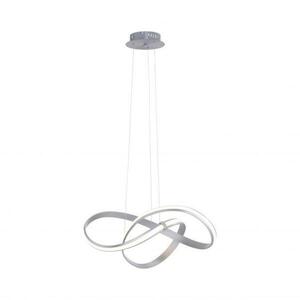 PAUL NEUHAUS LED design závěsné svítidlo, zakřivené, ocel SimplyDim 3000K PN 8291-55 obraz