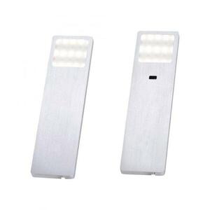 PAUL NEUHAUS LED skříňková svítidla, hliník, hranaté, design 3000K PN 1120-95-2 obraz