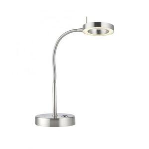 PAUL NEUHAUS LED stolní lampa stříbrná nastavitelné 3 krokové stmívání dotykovým stmívačem teplé bílé světlo 3000K PN 4181-55 obraz