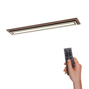 PAUL NEUHAUS LED stropní svítidlo, imitace dřeva, stmívatelné, dálkový ovladač, CCT 48W 2700-5000K obraz