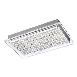 PAUL NEUHAUS LED stropní svítidlo, ocel, hranaté, chrom, akryl 3000K PN 6130-55 obraz