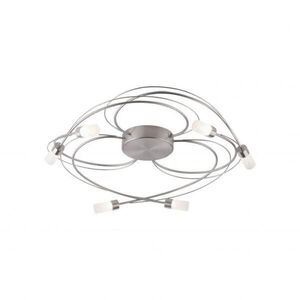 PAUL NEUHAUS LED stropní svítidlo, ocel, průměr 60cm, moderní elegantní SimplyDim 3000K PN 8250-55 obraz