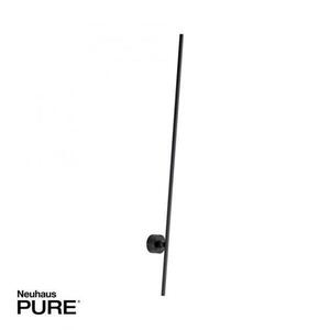 PAUL NEUHAUS PURE GRAFO LED nástěnné svítidlo, černá, úzké, nastavitelné, 110cm 3000K obraz