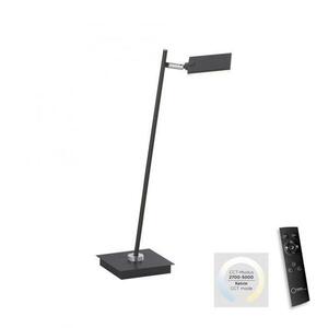PAUL NEUHAUS PURE MIRA LED stolní lampa černá, stmívatelná, na psací stůl 2700-5000K obraz