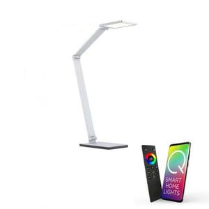 PAUL NEUHAUS Q-HANNES LED stolní lampa Smart Home v puristickém hliníkovém designu ZigBee 2700-5000K PN 4875-95 obraz