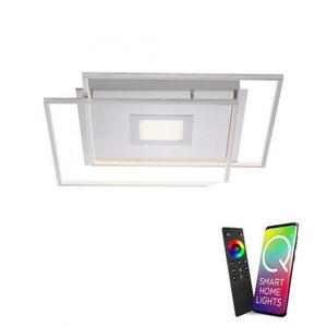 PAUL NEUHAUS, Q-AMIRA, LED stropní svítidlo, barva ocel, stmívatelné, Smart Home ZigBee 3000-5000K obraz