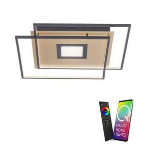 PAUL NEUHAUS, Q-AMIRA, LED stropní svítidlo, černá-mosaz, Smart Home ZigBee 3000-5000K obraz
