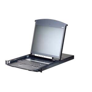 Aten KL1108VN-AXA-GG 8-Port Cat 5 Dual Rail 19" LCD KL1108VN-AXA-GG obraz