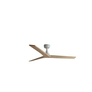 FARO KLIM M stropní ventilátor, bílá/borovice DC obraz