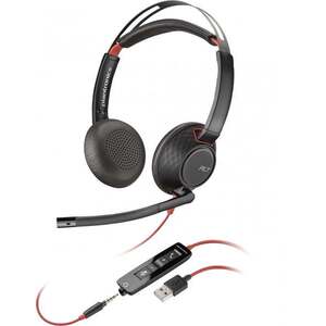 POLY Blackwire 5220 Stereo USB-A Headset (Bulk) Sluchátka s 80R97A6 obraz